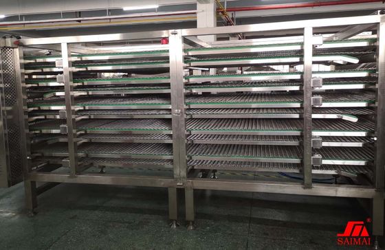 SUS304 Hygiene 380V Pita Bread Flat Bread Production Line