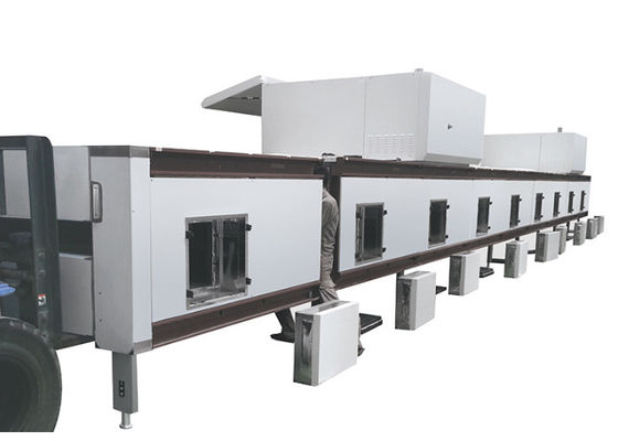 1500kg/M ABB 모터 피자 하이브리드 베이커리 터널 오븐