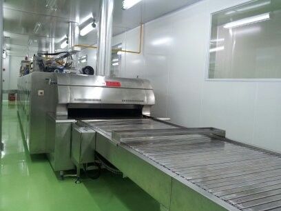 Independent Temperature Control 380V Egg Yolk Cake Bakery Machinery And Equipment